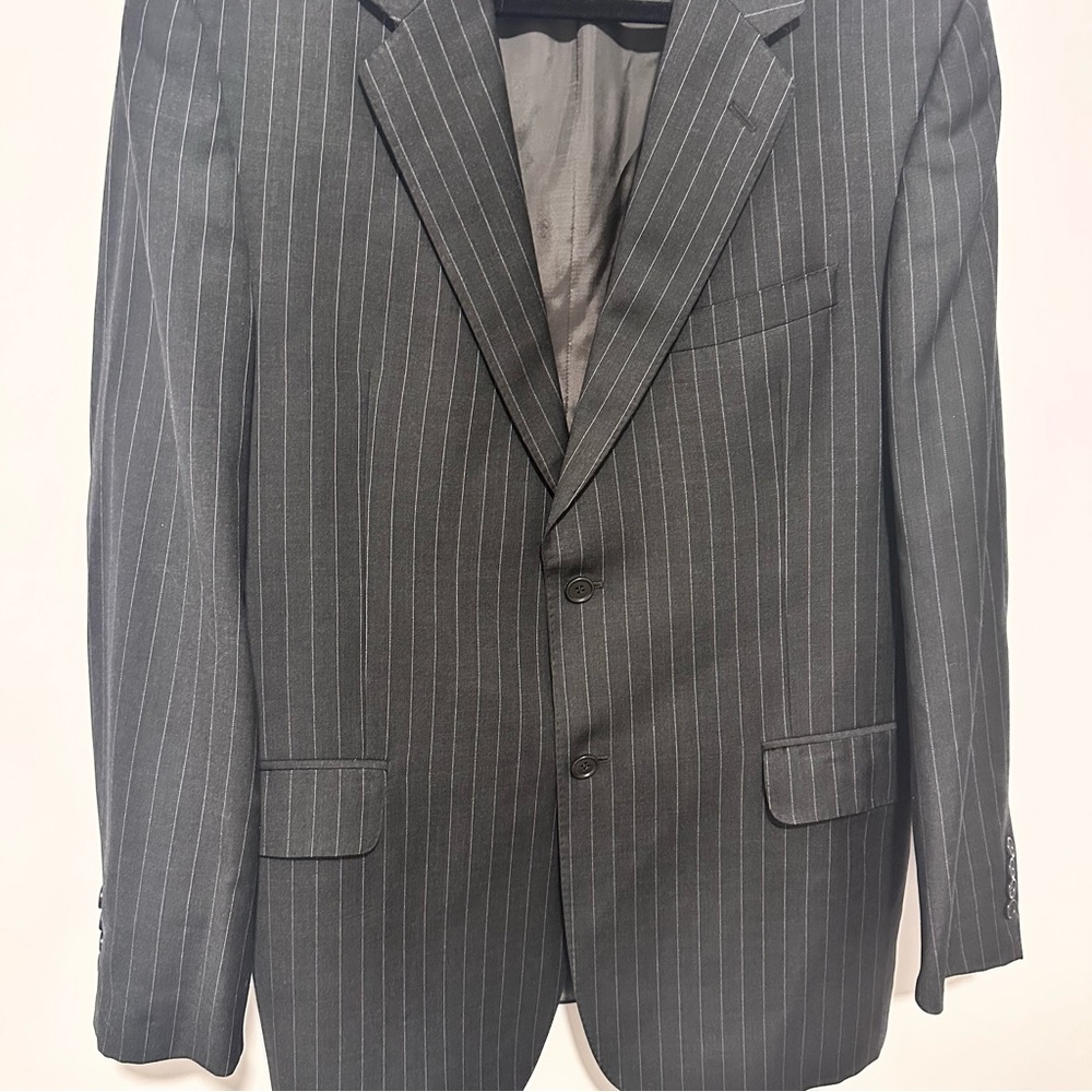 Coppley Classic Pinstripe Sport Coat Blazer - Picture 2 of 11